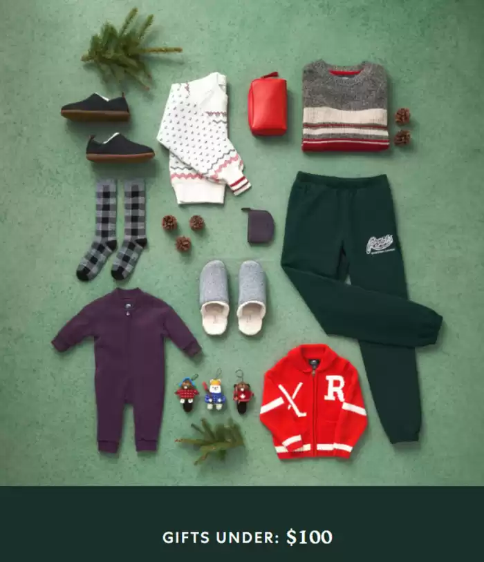 Roots Canada catalogue in Edmonton | Gifts under $100 | 2024-11-04 - 2024-11-18