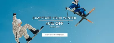 Sport offers in Leduc | JUMPSTART YOUR WINTER 40% OFF in O'Neill | 2024-11-04 - 2024-11-18