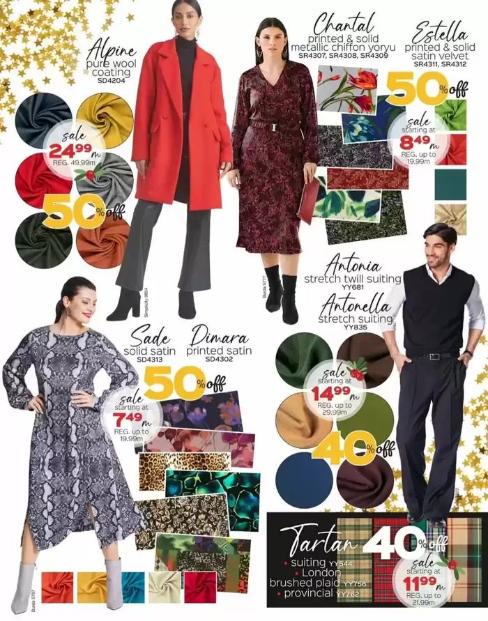 Fabricville catalogue in Lloydminster | Let Your Holidays Shine | 2024-11-04 - 2024-11-28