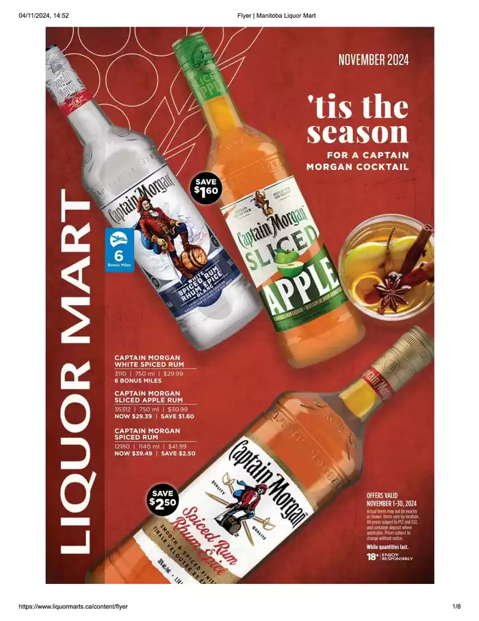 Liquor Mart catalogue in Brandon | Current deals and offers | 2024-11-04 - 2024-11-30