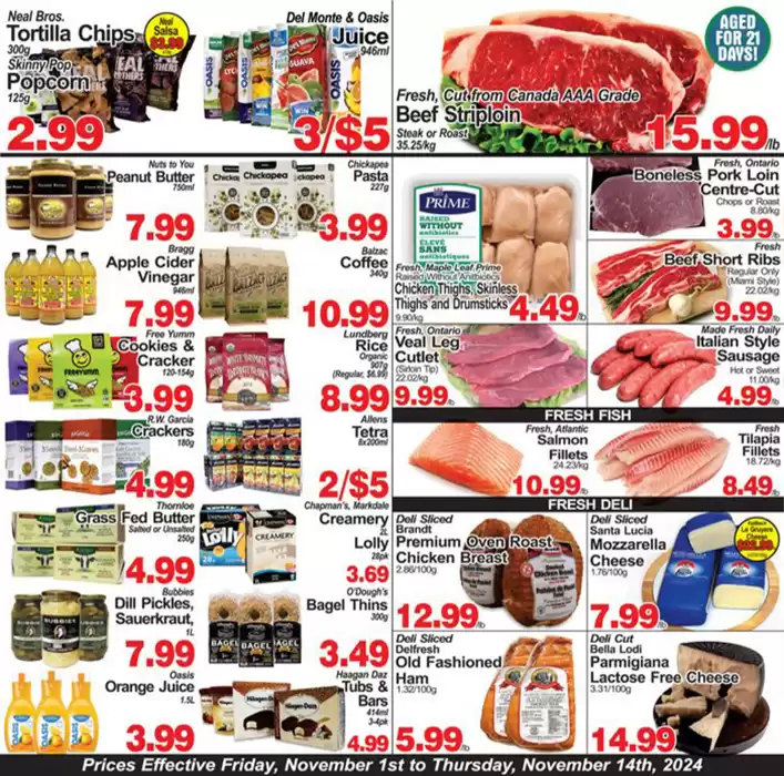 Greco's Fresh Markets catalogue in Richmond Hill | Current deals and offers | 2024-11-04 - 2024-11-14