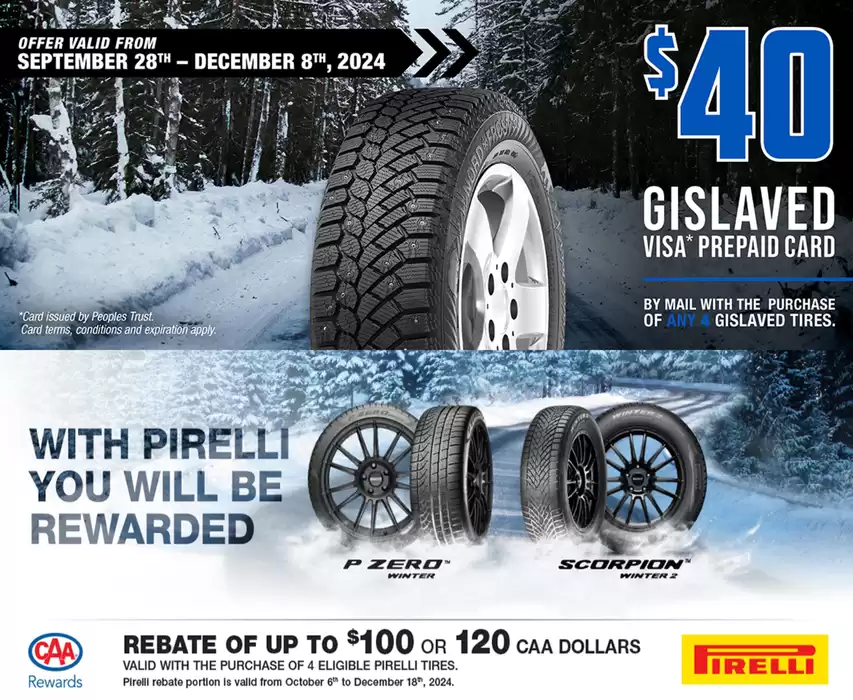 OK Tire catalogue in Hudson Bay | Current deals and offers | 2024-11-04 - 2024-12-08