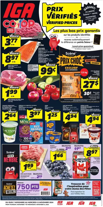 IGA catalogue in Chandler | New Brunswick | 2024-11-07 - 2024-11-13