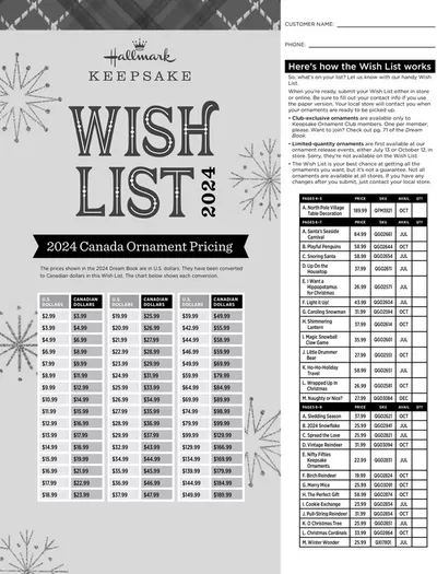 Home & Furniture offers in Saint Albert | Wish List 2024 in Hallmark | 2024-11-05 - 2024-12-31