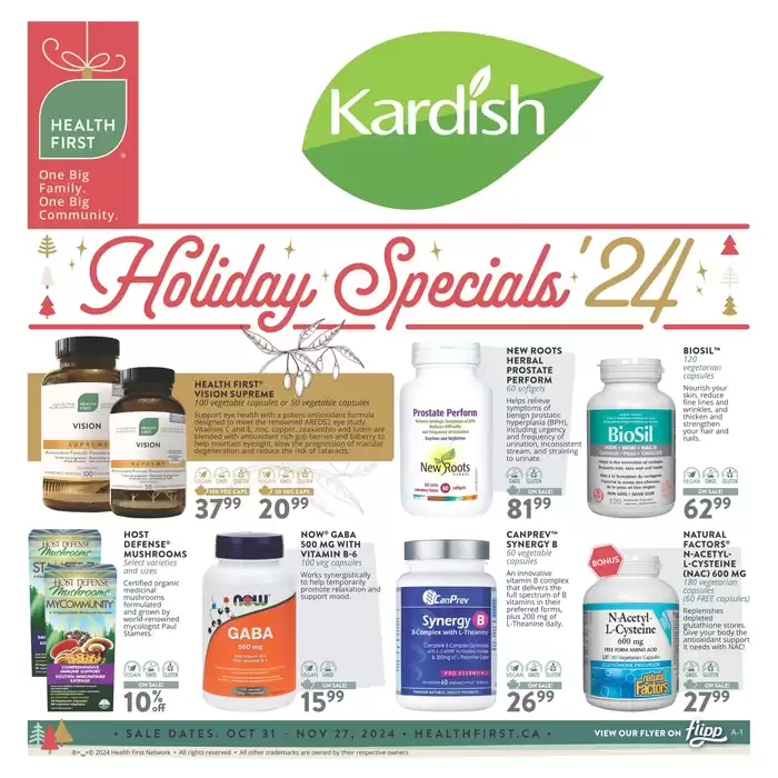 Kardish catalogue in Kanata | Holiday Specials 24 | 2024-11-05 - 2024-11-27