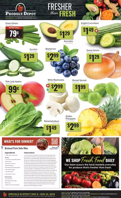 Produce Depot catalogue in Ottawa | Produce Depot | 2024-11-06 - 2024-11-20