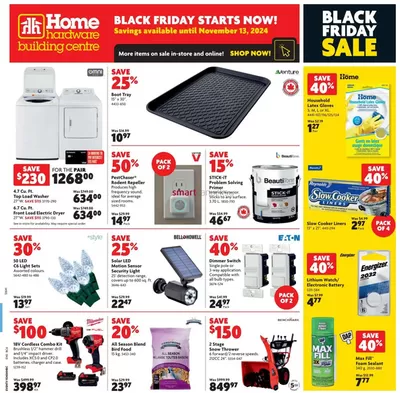 Home Hardware catalogue in Hudson Bay | Discover attractive offers | 2024-11-07 - 2024-11-13