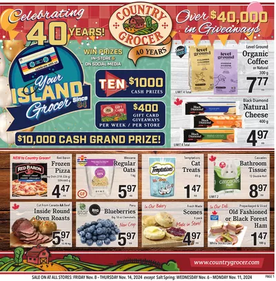 Country Grocer catalogue in Duncan | Exclusive deals and bargains | 2024-11-06 - 2024-11-20