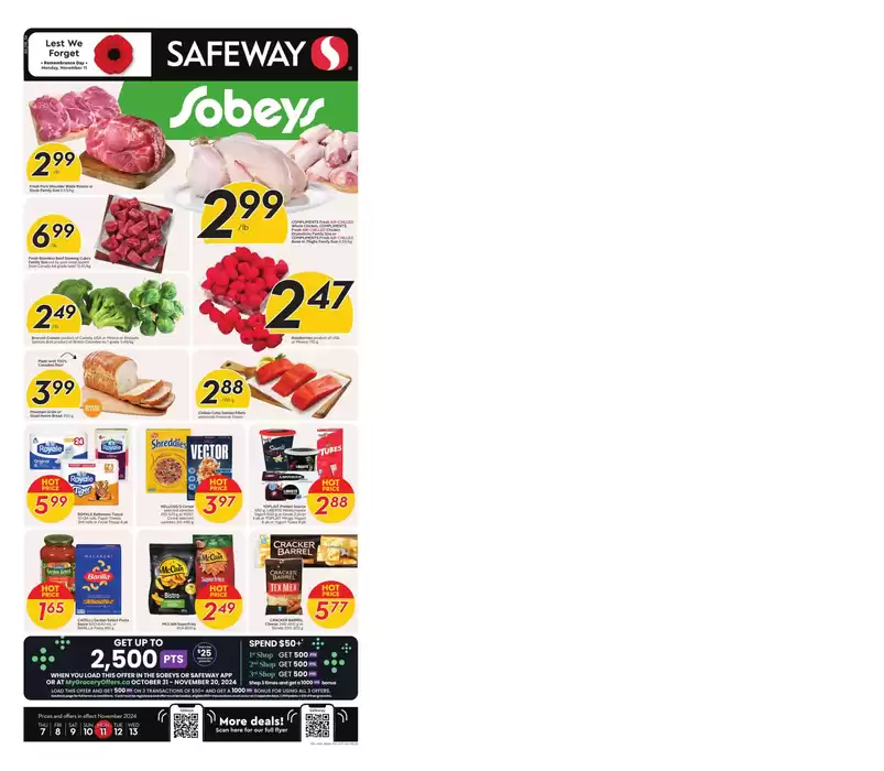 Safeway catalogue in Calgary | Our best bargains | 2024-11-07 - 2024-11-13