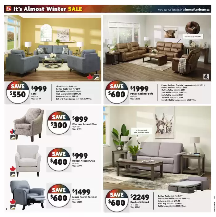 Home Furniture catalogue in Moncton | Winter Sale | 2024-11-06 - 2024-11-17