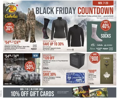 Sport offers in Leduc | Black Friday Countdown in Bass Pro Shop | 2024-11-07 - 2024-11-20