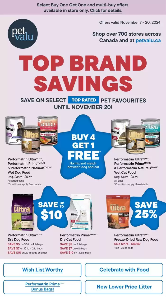 Petvalu catalogue in Halifax | Top Brand Savings | 2024-11-07 - 2024-11-20