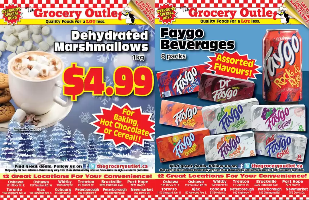 The Grocery Outlet catalogue in Oshawa | Special Offers | 2024-11-07 - 2024-11-21