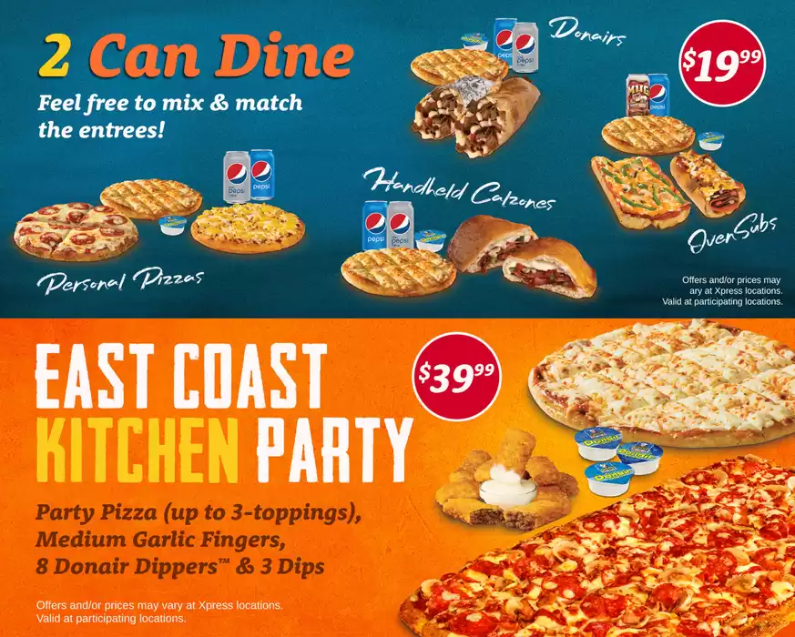 Greco Pizza catalogue in Wallace NS | Current deals and offers | 2024-11-07 - 2024-11-21