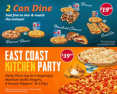 Restaurants offers in Wallace NS | Current deals and offers in Greco Pizza | 2024-11-07 - 2024-11-21