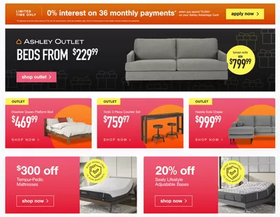 Home & Furniture offers in Prince Rupert | Current deals and offers in Ashley Furniture | 2024-11-08 - 2024-11-22