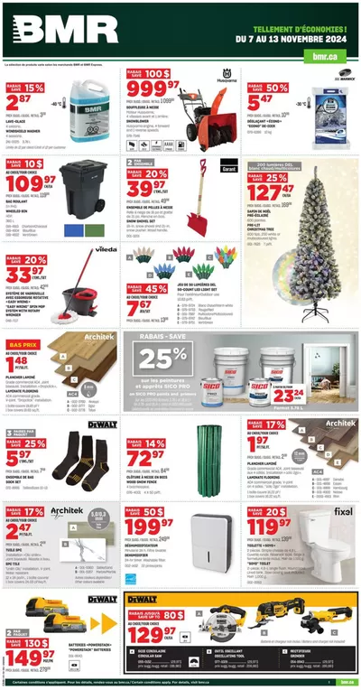 BMR catalogue in Saint Pamphile | Weekly Ad | 2024-11-07 - 2024-11-13