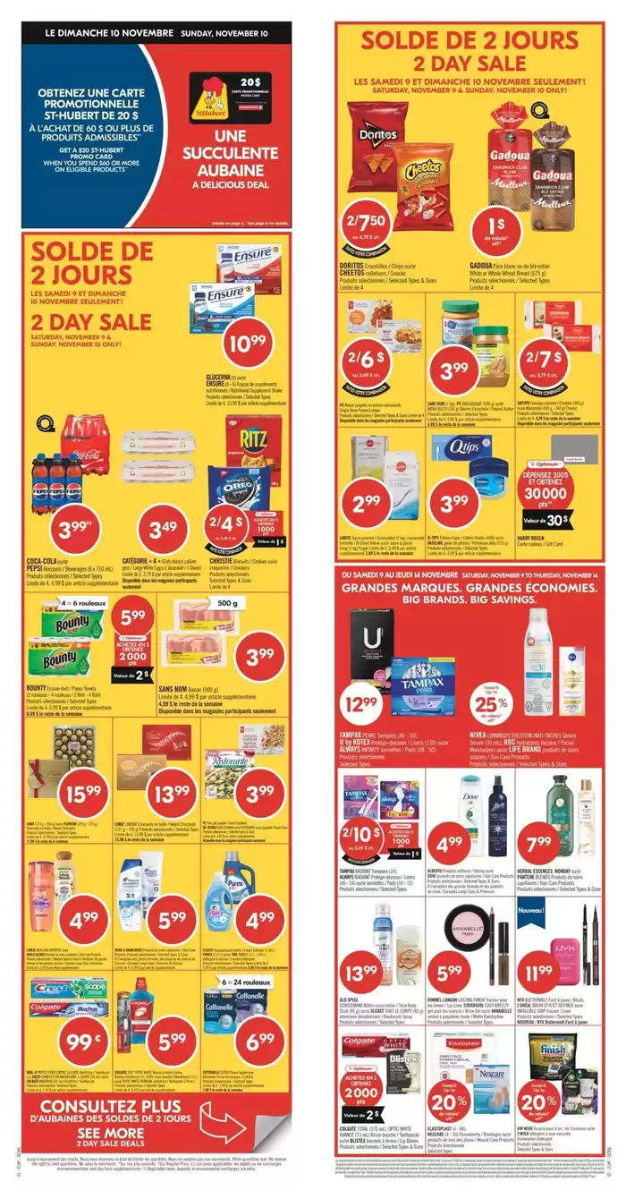 Shoppers Drug Mart catalogue in Yellowknife | Shoppers Drug Mart Weekly ad | 2024-11-09 - 2024-11-14