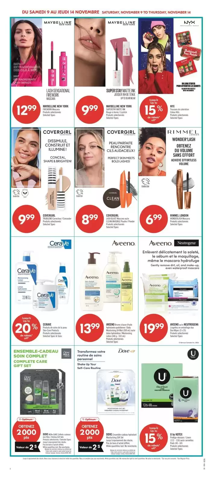 Shoppers Drug Mart catalogue in Yellowknife | Shoppers Drug Mart Weekly ad | 2024-11-09 - 2024-11-14