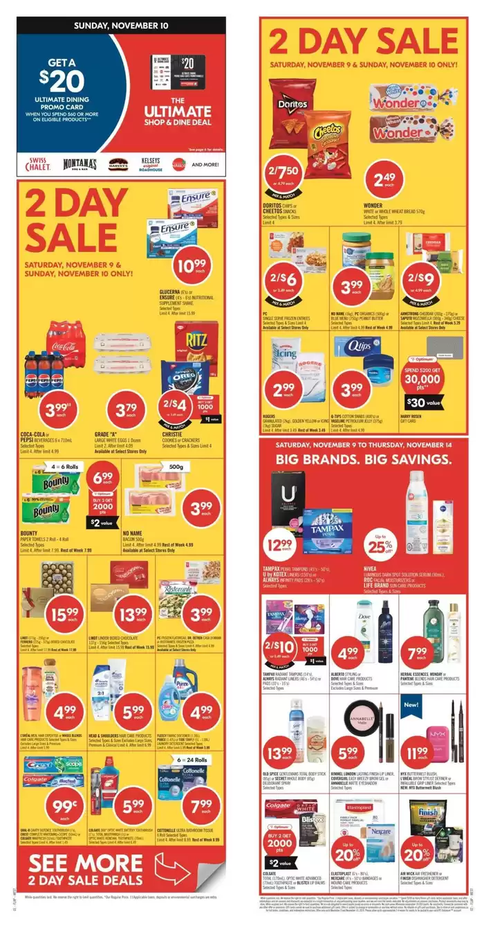 Shoppers Drug Mart catalogue in Winnipeg | Great discounts on selected products | 2024-11-09 - 2024-11-14