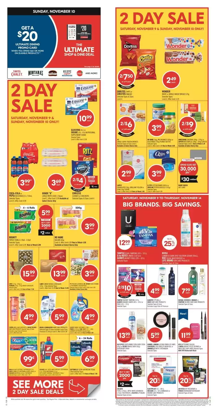 Shoppers Drug Mart catalogue in Haute-Aboujagane | Discover attractive offers | 2024-11-09 - 2024-11-14