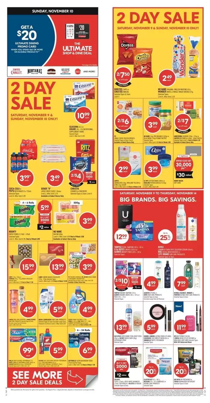 Shoppers Drug Mart catalogue in Brantford | Exclusive bargains | 2024-11-09 - 2024-11-14