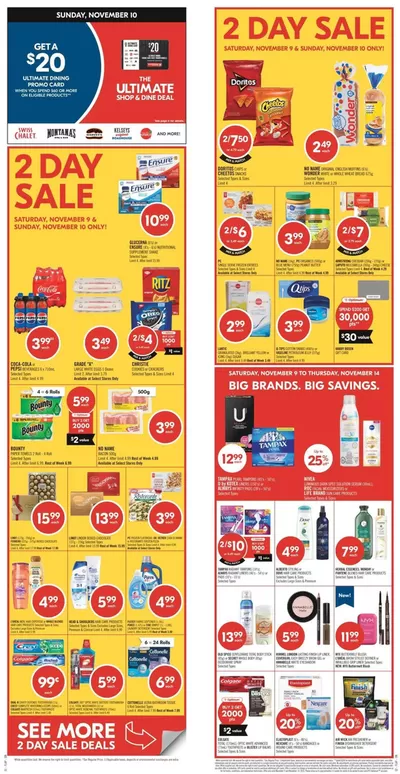 Shoppers Drug Mart catalogue in Greater Napanee | Exclusive bargains | 2024-11-09 - 2024-11-14