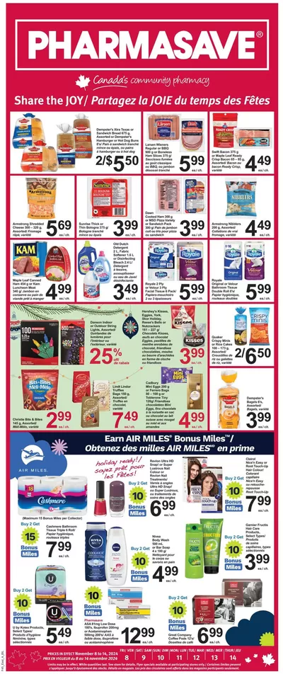 Pharmasave catalogue in Lorette | Pharmasave weekly flyer | 2024-11-08 - 2024-11-14