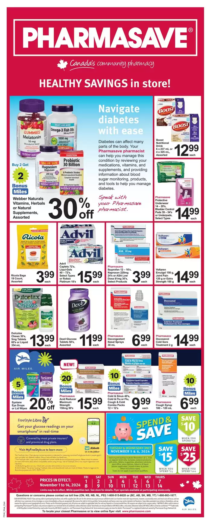 Pharmasave catalogue in Lorette | Our best deals for you | 2024-11-01 - 2024-11-14