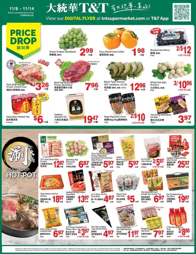 T&T Supermarket catalogue in Coquitlam | Exclusive deals and bargains | 2024-11-08 - 2024-11-14