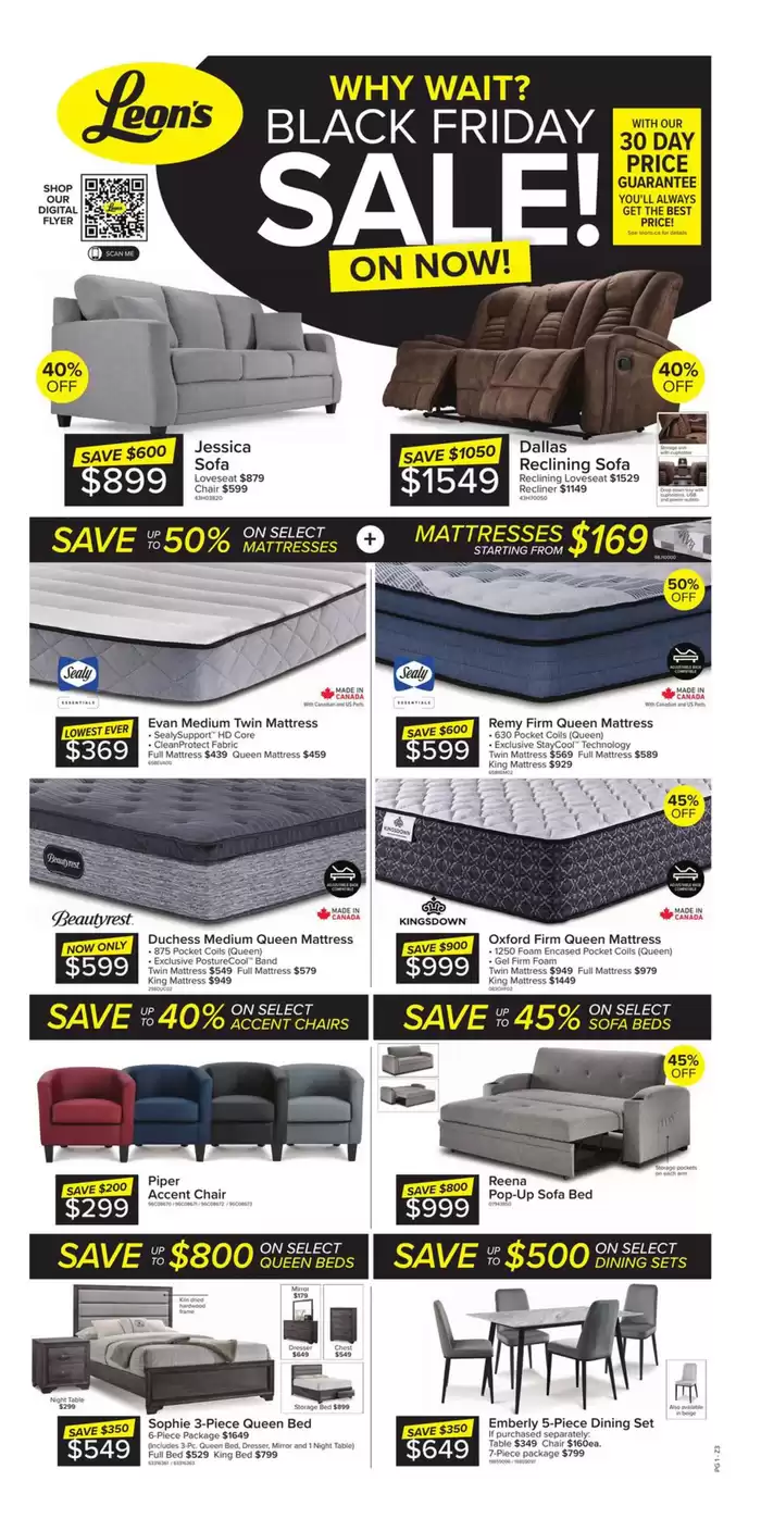 Leon's catalogue in Moncton | Attractive special offers for everyone | 2024-11-07 - 2024-11-27