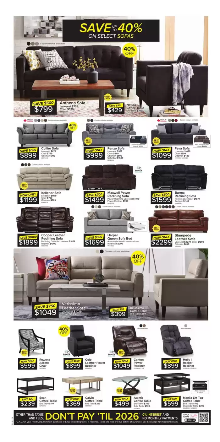 Leon's catalogue in Moncton | Attractive special offers for everyone | 2024-11-07 - 2024-11-27