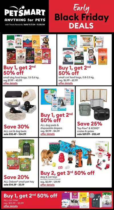 Petsmart catalogue in Vancouver | Petsmart Weekly ad | 2024-11-07 - 2024-11-20