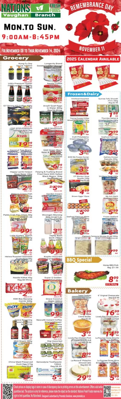 Nations Fresh Foods catalogue in Hamilton | Offers for bargain hunters | 2024-11-08 - 2024-11-22