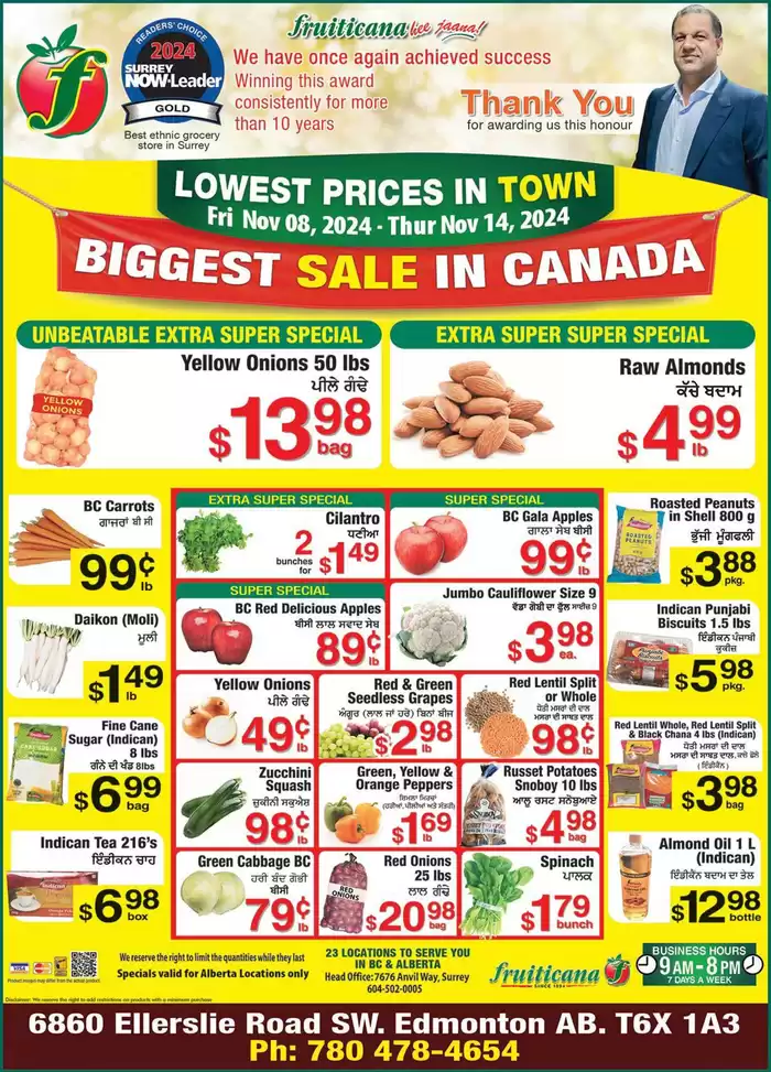 Fruiticana catalogue in Abbotsford | Wide range of offers | 2024-11-09 - 2024-11-23