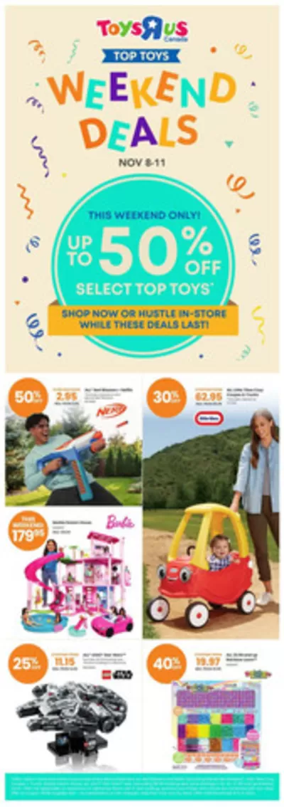 Toys R us catalogue in North York | Flyer | 2024-10-31 - 2024-11-20