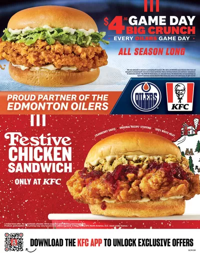 KFC catalogue in Edmonton | KFC NEW MENU | 2024-11-11 - 2025-01-05