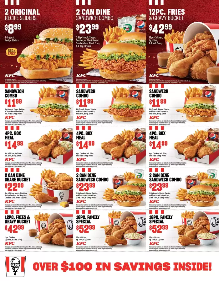 KFC catalogue in Brantford | Festive Chicken Sandwich | 2024-11-11 - 2025-01-05