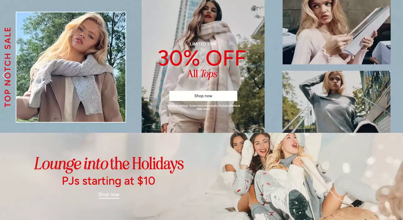 Ardene catalogue in Vancouver | 30% Off All Tops | 2024-11-11 - 2024-11-25