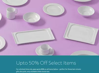 Home & Furniture offers in Milton | Up to 50% Off Select Items in Royal Doulton | 2024-11-11 - 2024-11-25