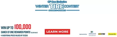 Electronics offers in Moose Jaw | Winter Tire Contest in Canex | 2024-11-11 - 2024-11-15