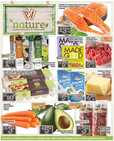 Supermarché PA catalogue in Montreal | Special offers for you | 2024-11-12 - 2024-11-26