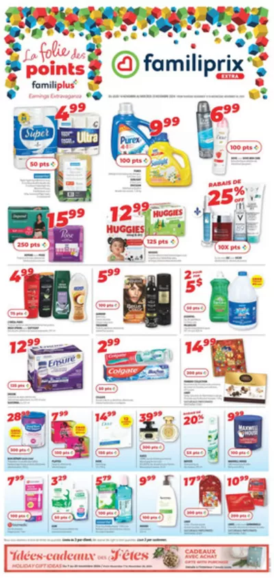 Pharmacy & Beauty offers in Saint-Hyacinthe | Our best bargains in Familiprix | 2024-11-14 - 2024-11-20