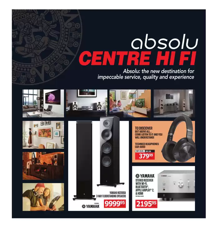 Centre Hi-Fi catalogue in Laval | Weekly Flyer | 2024-11-08 - 2024-11-14