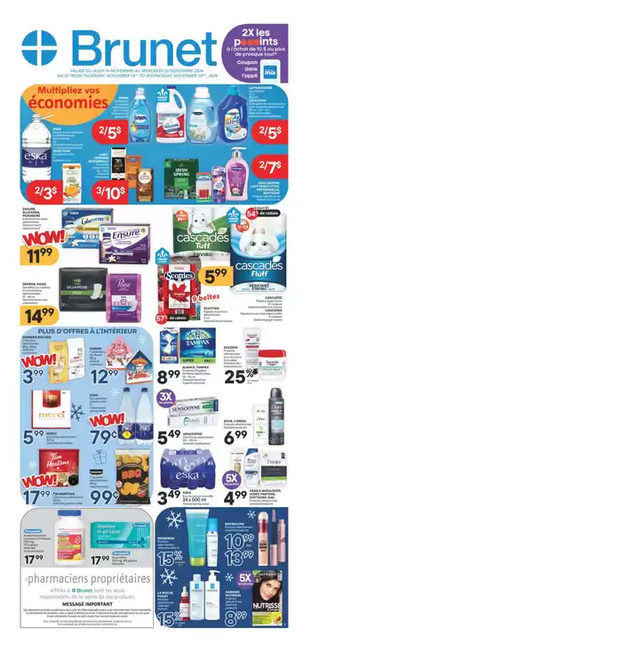 Brunet catalogue in Gatineau | Exclusive bargains | 2024-11-14 - 2024-11-20