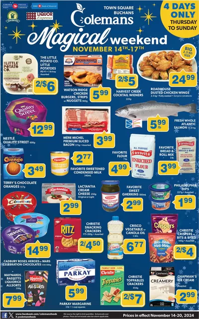 Grocery offers in Springdale | Top offers for all bargain hunters in Coleman's | 2024-11-14 - 2024-11-20