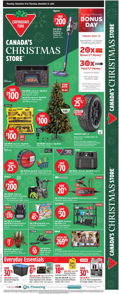 Canadian Tire catalogue in Sault Ste. Marie | Save now with our deals | 2024-11-14 - 2024-11-21