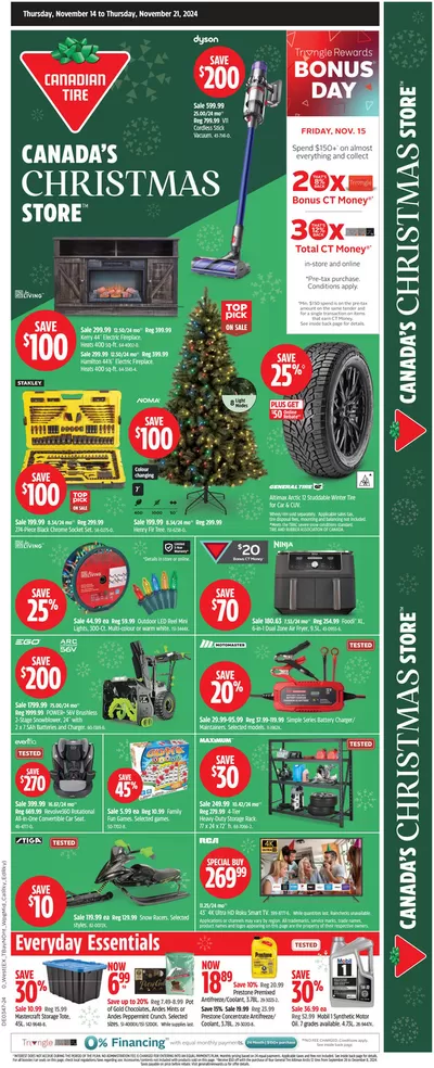 Canadian Tire catalogue in Chilliwack | Top deals and discounts | 2024-11-14 - 2024-11-21