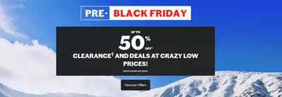 Sport offers in Fort St John | Pre Black Friday Up To 50% Off in Sports Experts | 2024-11-12 - 2024-11-26