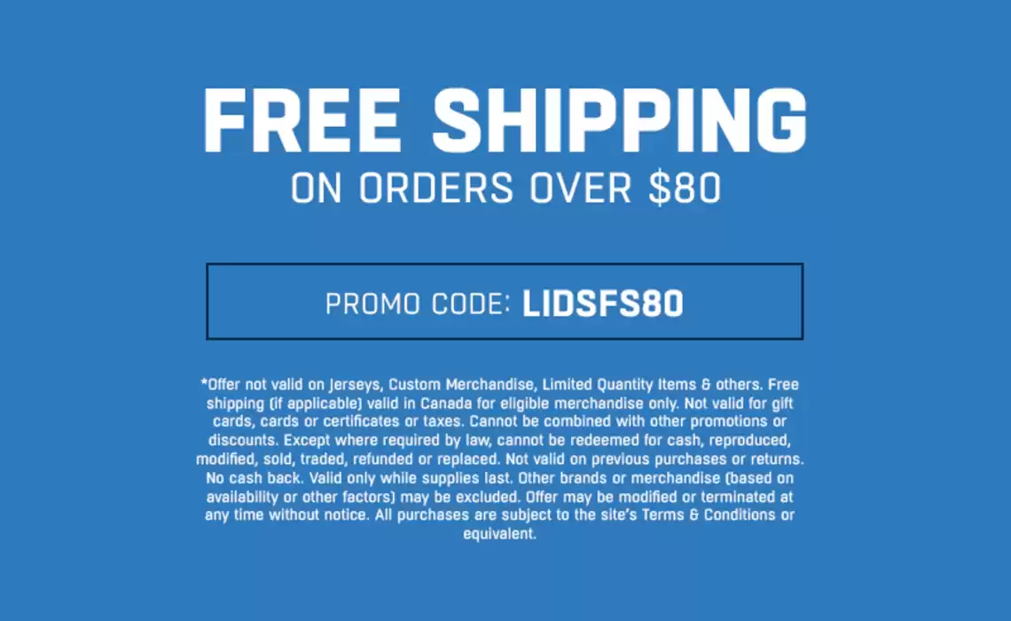 Lids catalogue in Edmonton | FREE SHIPPING ON ORDERS OVER $80 | 2024-11-12 - 2024-11-14